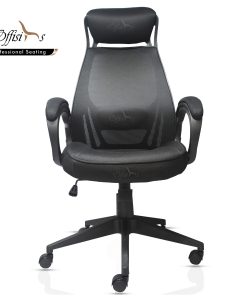 Ergonomic Office Chair With Padded Armrest - Intax