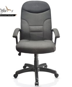 High Back Manager Chair With Padded Armrest ( H-Model-HB)