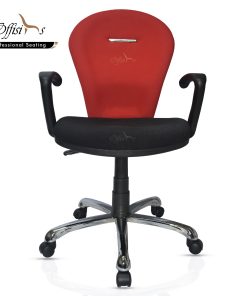 Ergonomic Staff Chair With Hd Metal Base ( Active -SB)