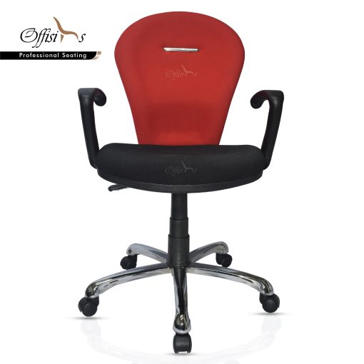 Ergonomic Staff Chair With Hd Metal Base ( Active -SB)