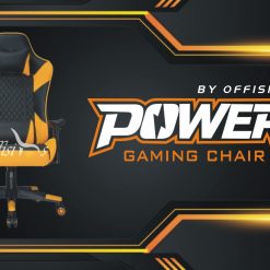 High End Gaming Chair With Wide Seat And Adjustable Armrest