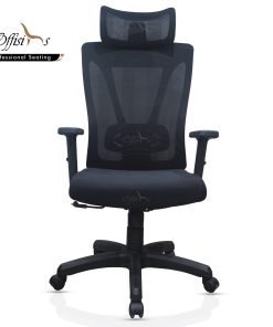 Sleek Ergonomic Office Chair With Adjustable Armrest And Lumbar Support (M-20HR)