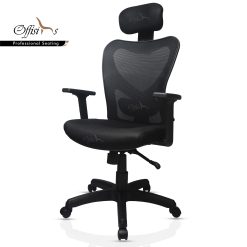 Alternative view of Ergonomic Staff Chair With 2D Headrest - (OF-368)