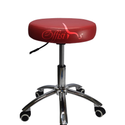 Revolving Stool With Chrome Base (ST-01-CB)