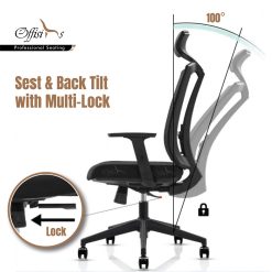 Alternative view of High Back Manager Chair For Long Sitting (M-15)