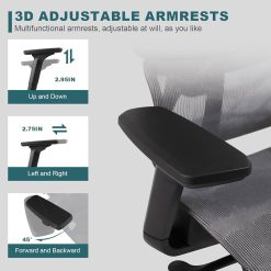 3D Adjustable Armrest