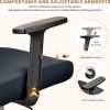 Smart Adjustable Armrest with Soft PU pad - 1D-PU