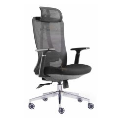Stylish High Back Chair with Headrest and Lumbar Support – SD1-HR