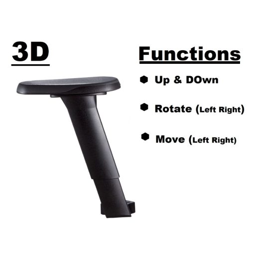 Made in Taiwan 3D Adjustable Armrest