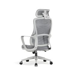 High Back Ergonomic Office Chair With Lumbar Support OF 6550 ( Grey ) 7