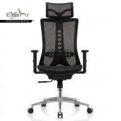 Premium Quality Full Mesh Chair With Multi Lock Adjustment M 30FM (Black) 5