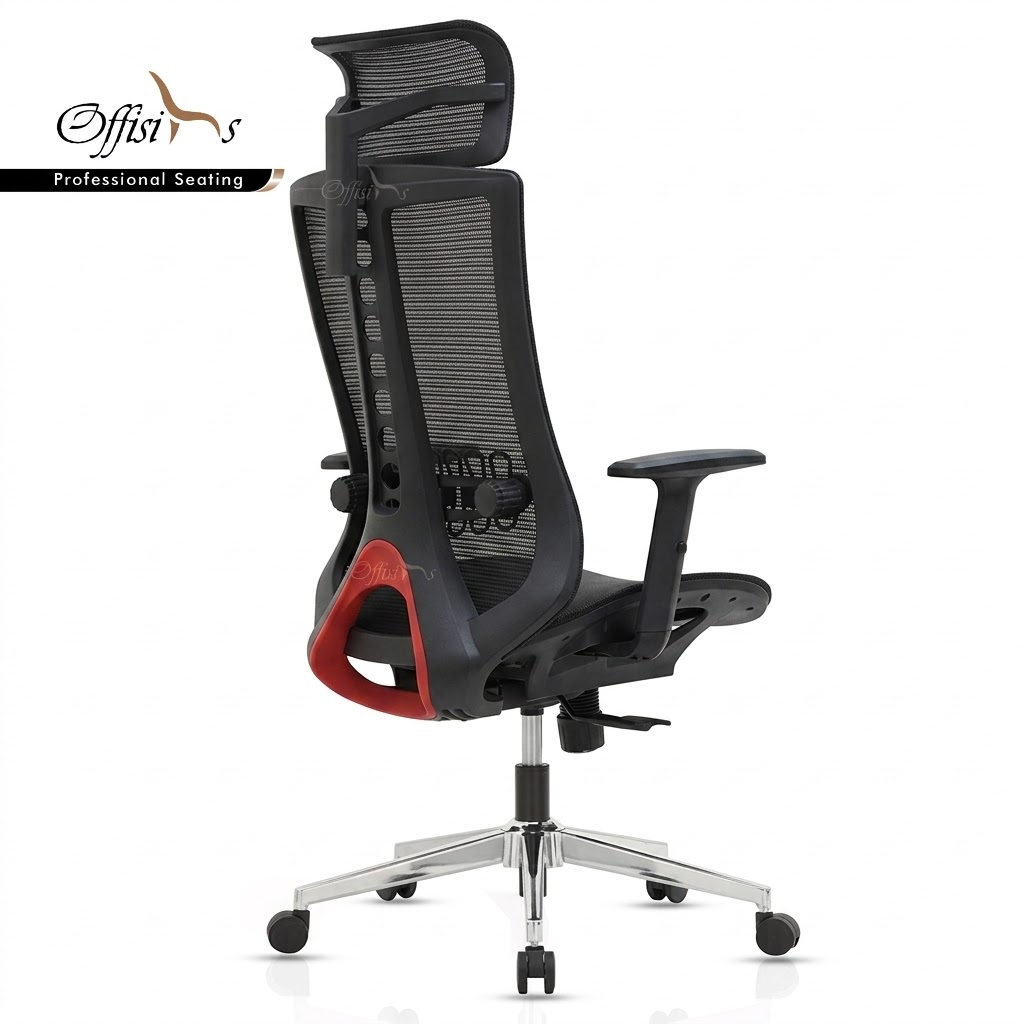 Premium Quality Full Mesh Chair With Multi Lock Adjustment M 30FM (Black) 8